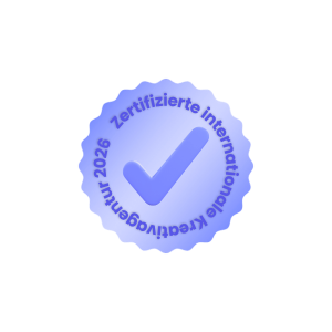 Zertifikat, das Vertrauen vermittelt